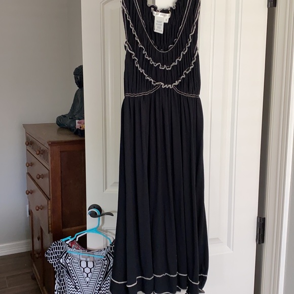 Max Studio smocked midi dress size S - Picture 2 of 2